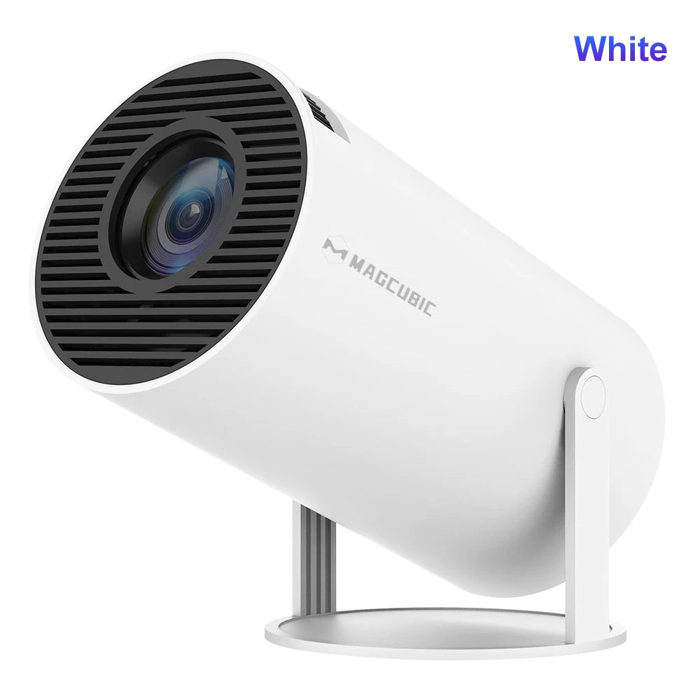 Projecteur HY300 Pro 2026 – WiFi 6, Bluetooth 5.0, 1080P/4K avec correction trapézoïdale automatique