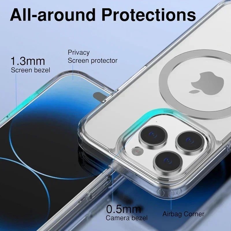 Coque Transparent magnétique
