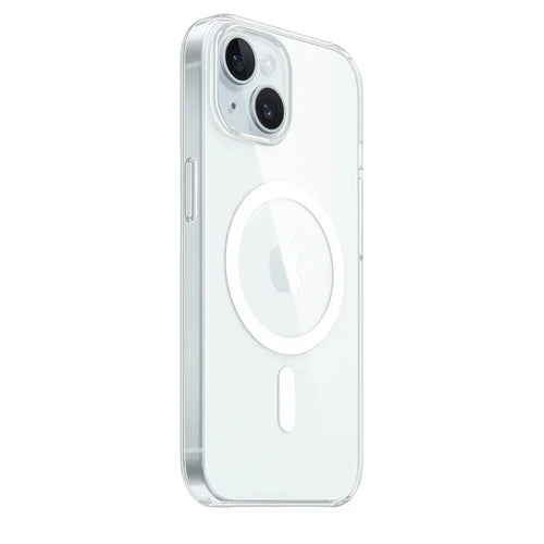 Étui Transparent magnétique d'origine pour iPhone 17 Air 16 15 14 13 12 11 Pro Max mini XS XR Funda pour Magsafe couverture transparente en Silicone