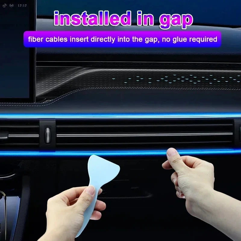 Bande LED RGB Ambiance Voiture