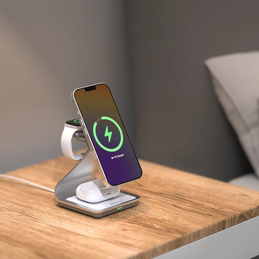 Station de Charge Sans Fil 3-en-1 MagSafe — iPhone, Apple Watch & AirPods