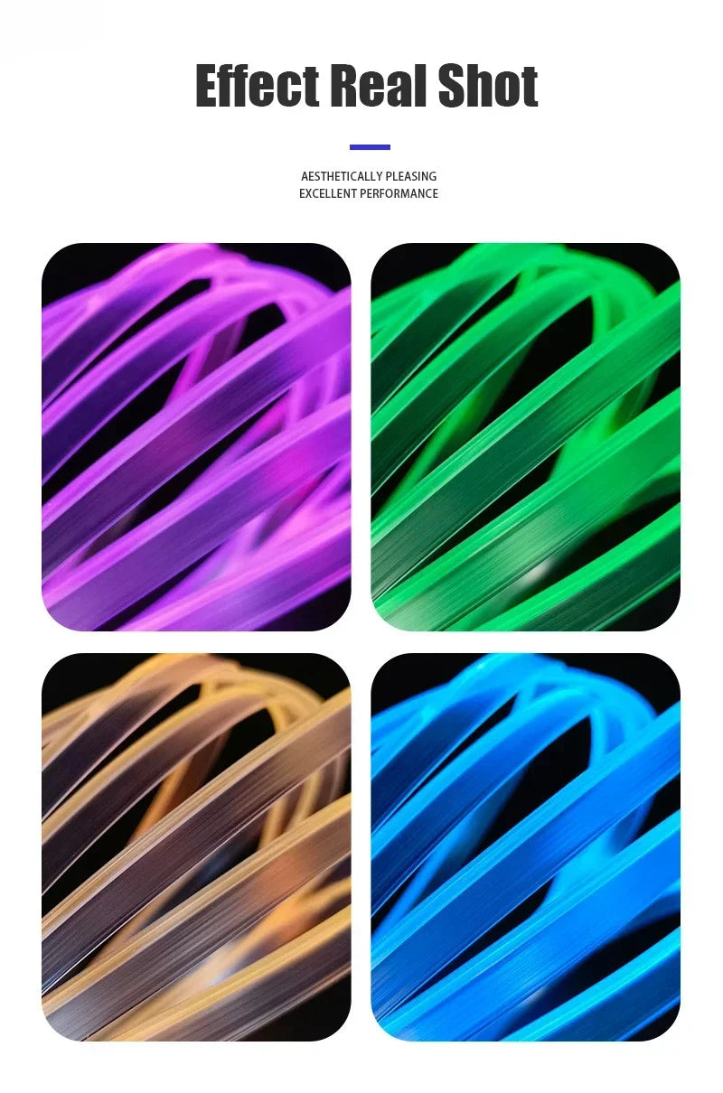 Bande LED RGB Ambiance Voiture