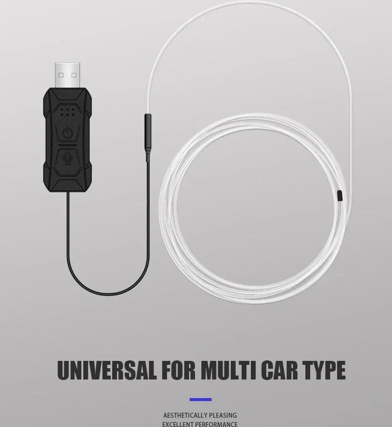 Bande LED RGB Ambiance Voiture