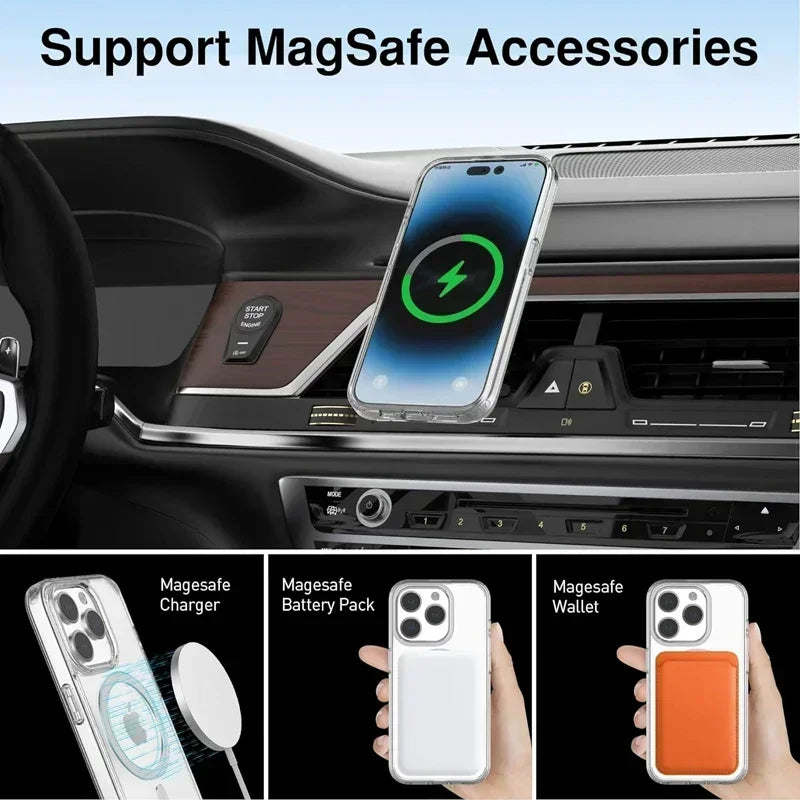 Coque Transparent magnétique