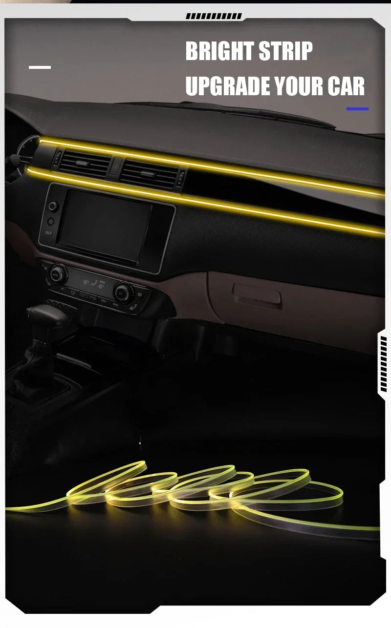 Bande LED RGB Ambiance Voiture